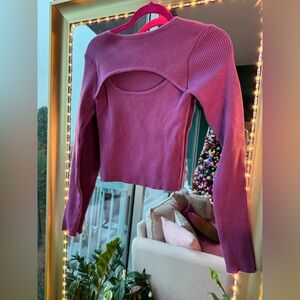 Purple Oh Polly sweater